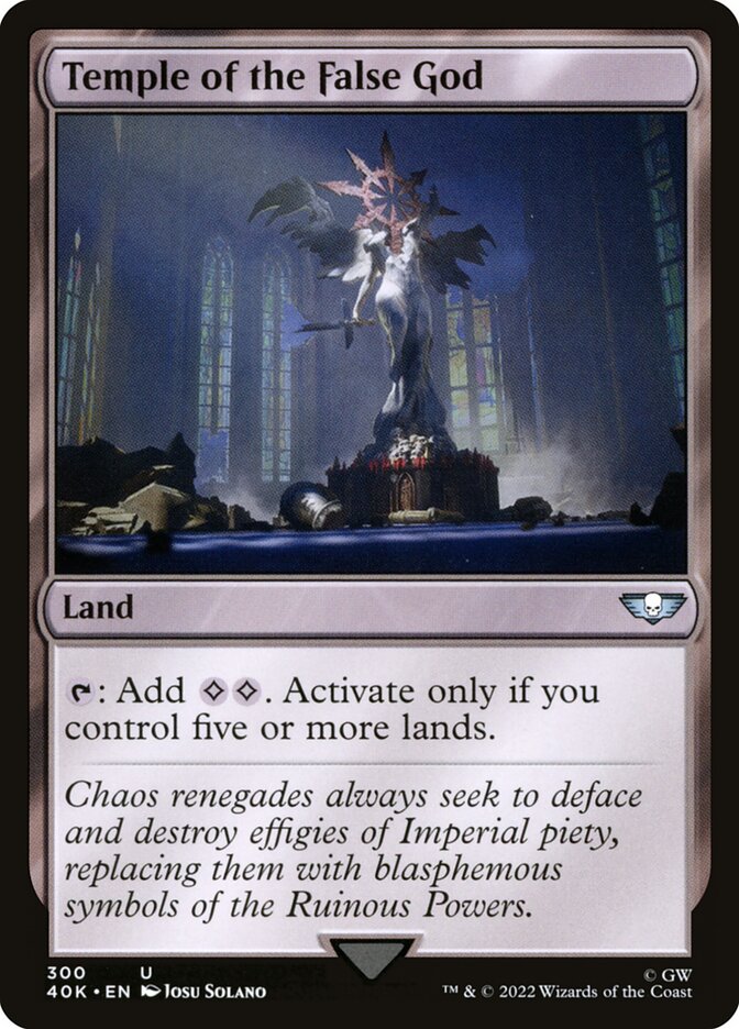 image Temple of the False God
