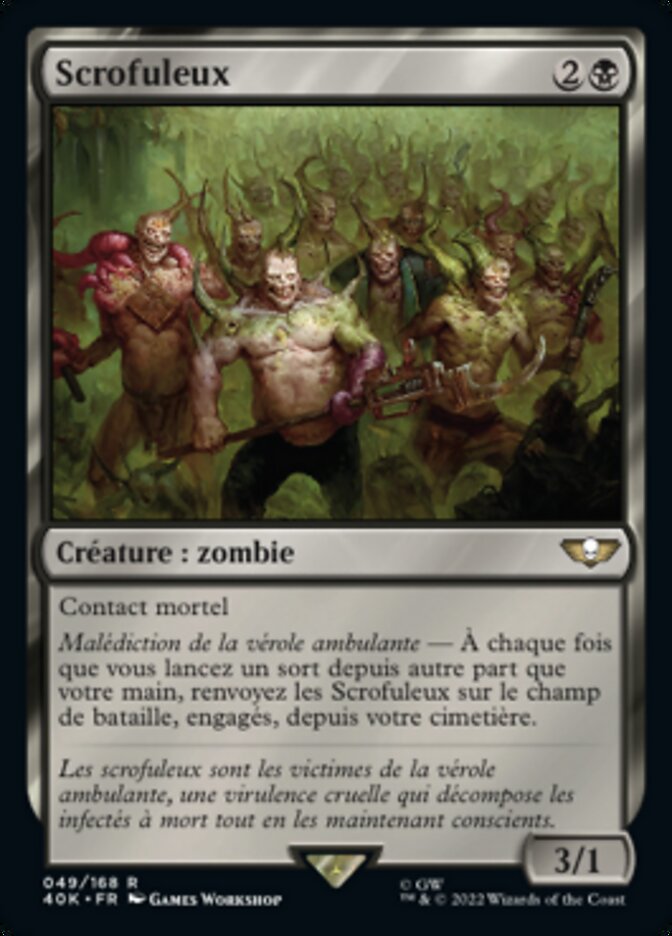 image Scrofuleux