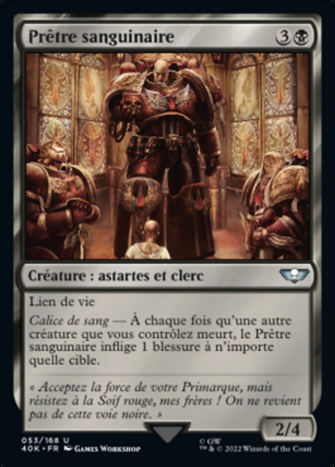 image Prêtre sanguinaire