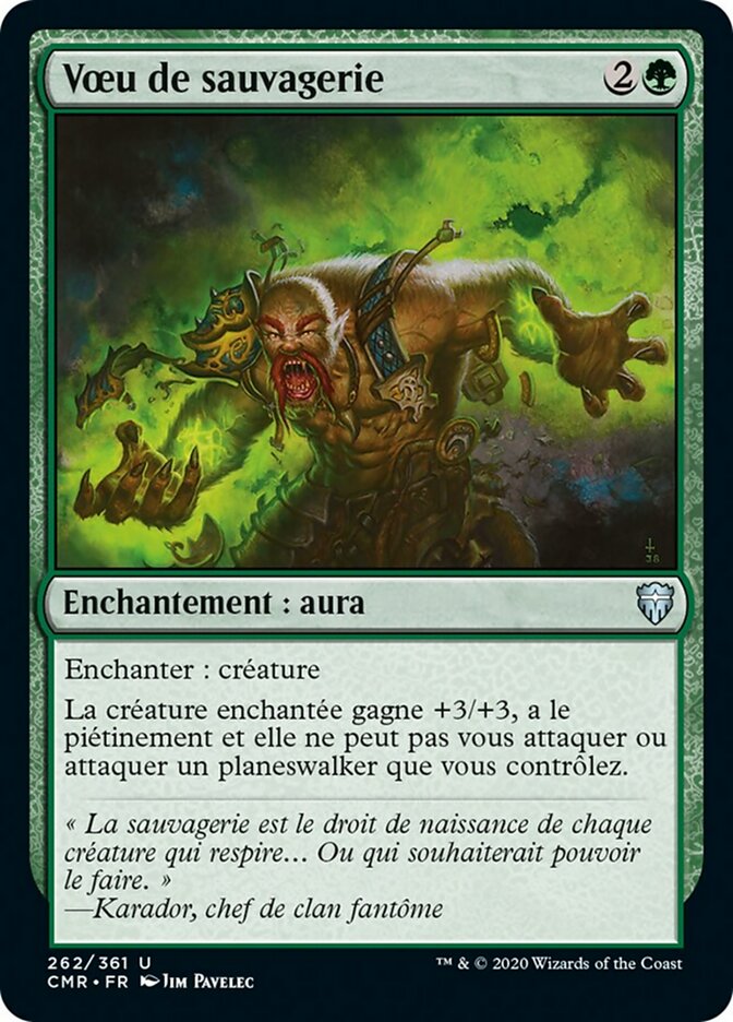 image Vœu de sauvagerie