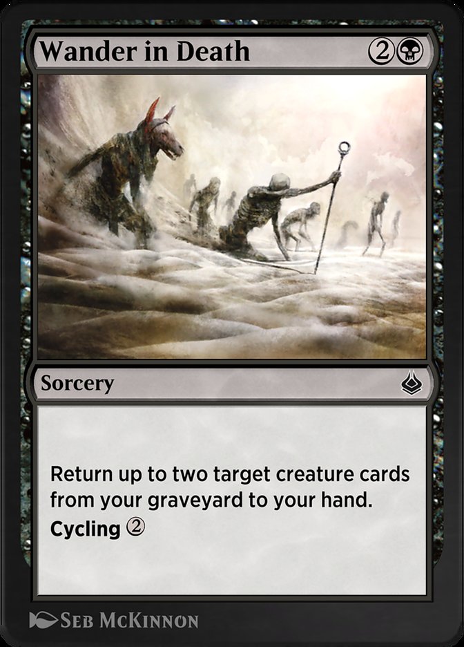 image Wander in Death