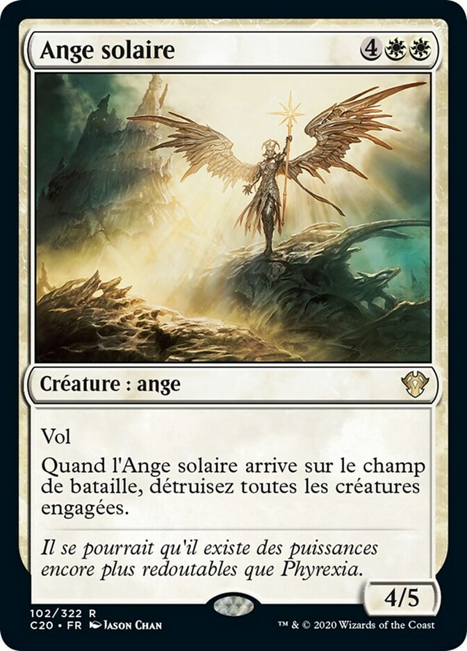 image Ange solaire