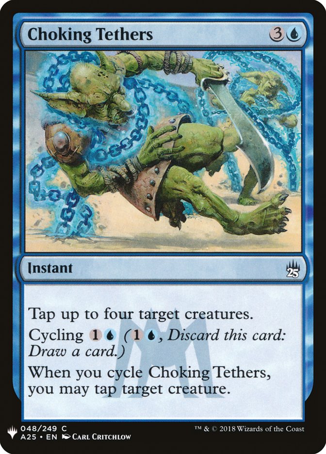 image Choking Tethers