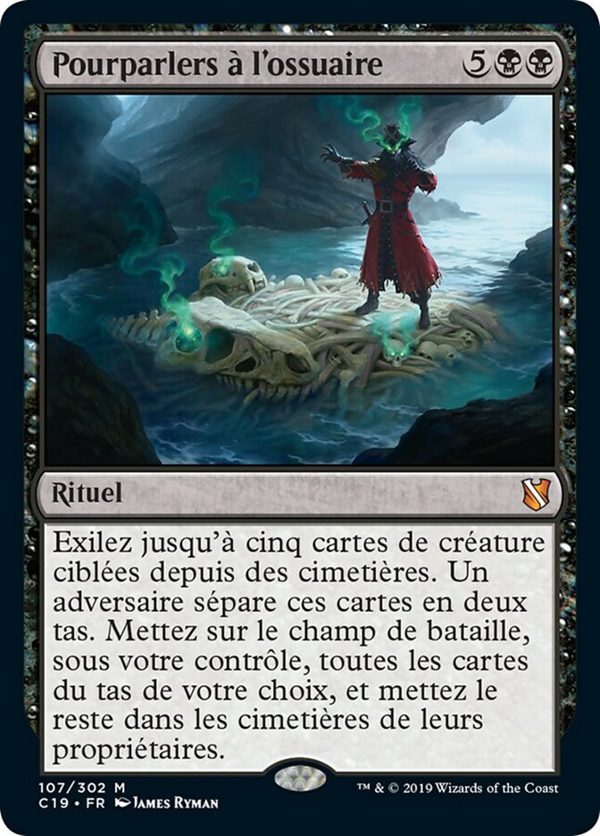 image Pourparlers à l'ossuaire