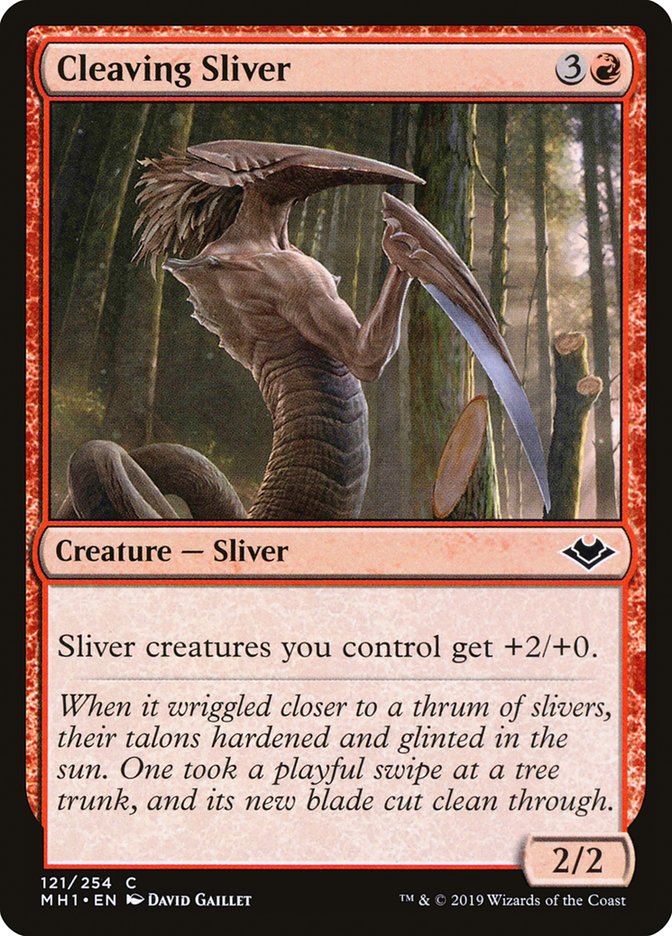 image Cleaving Sliver