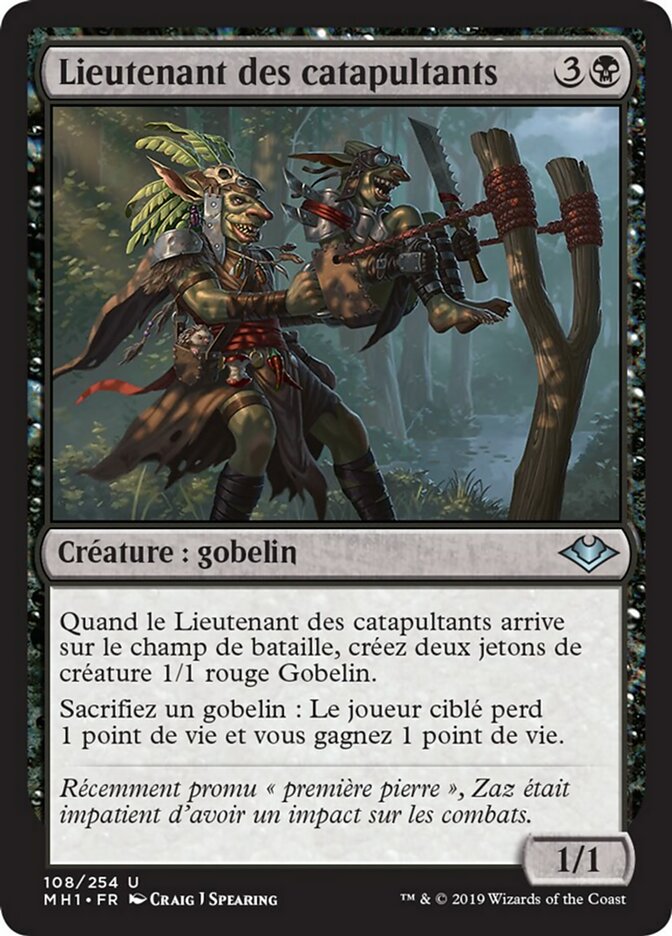 image Lieutenant des catapultants