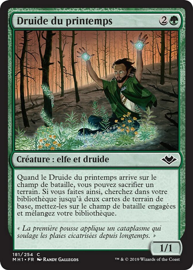 image Druide du printemps