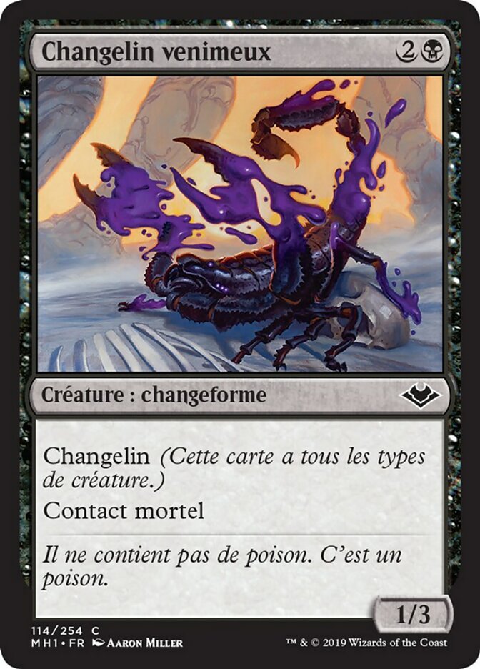 image Changelin venimeux