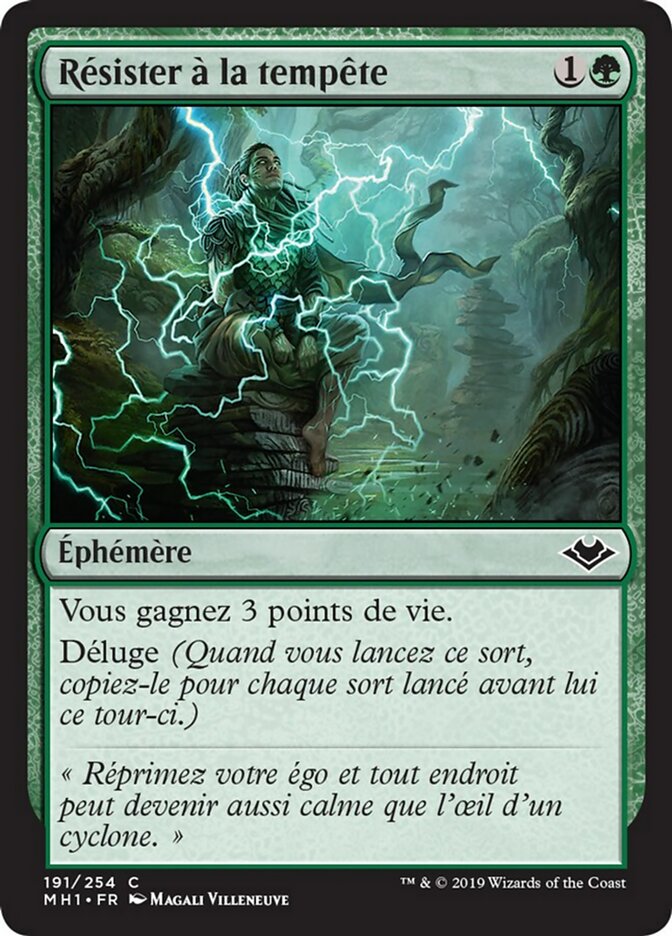 image Résister à la tempête