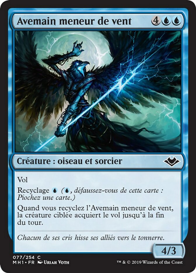 image Avemain meneur de vent