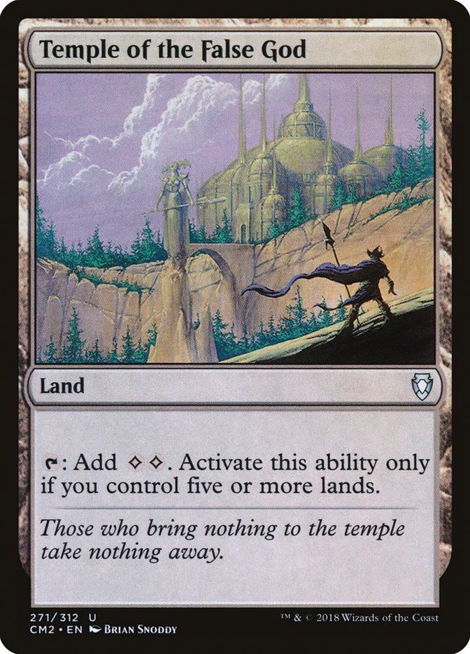 image Temple of the False God