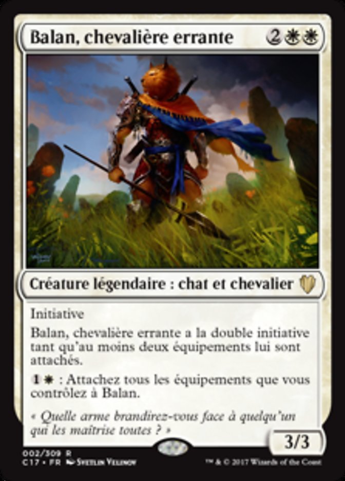 image Balan, chevalière errante