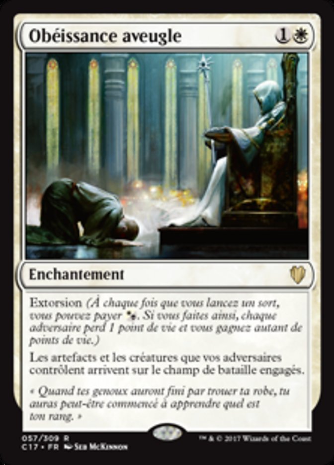 image Obéissance aveugle