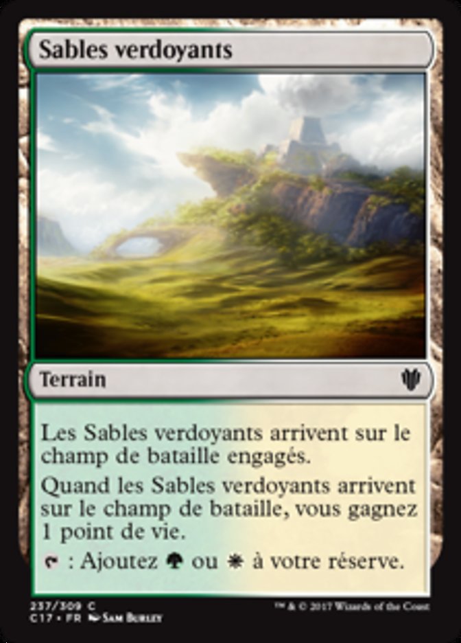 image Sables verdoyants