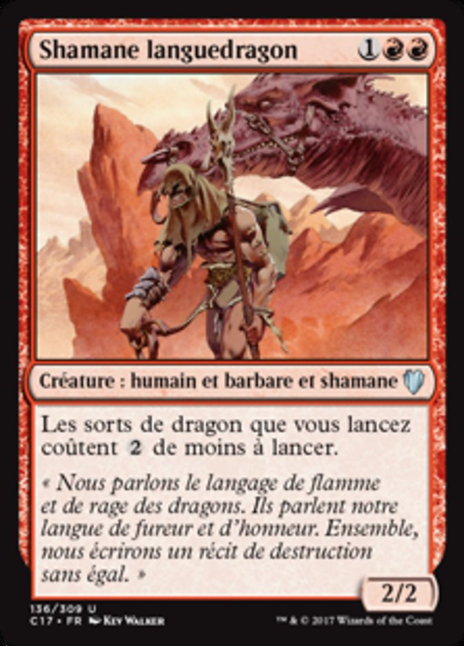 image Shamane languedragon