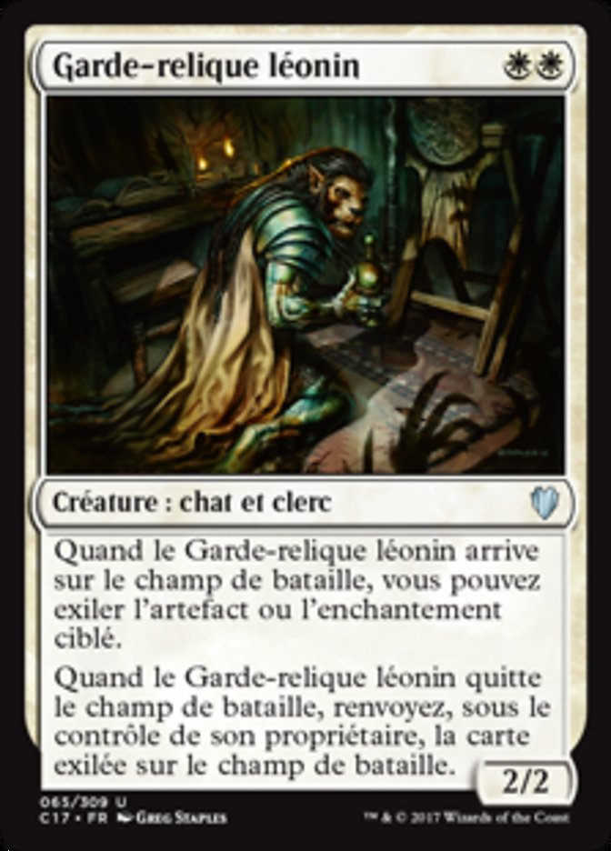 image Garde-relique léonin