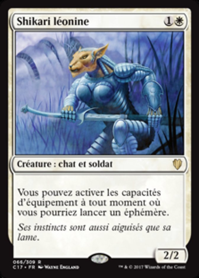 image Shikari léonine