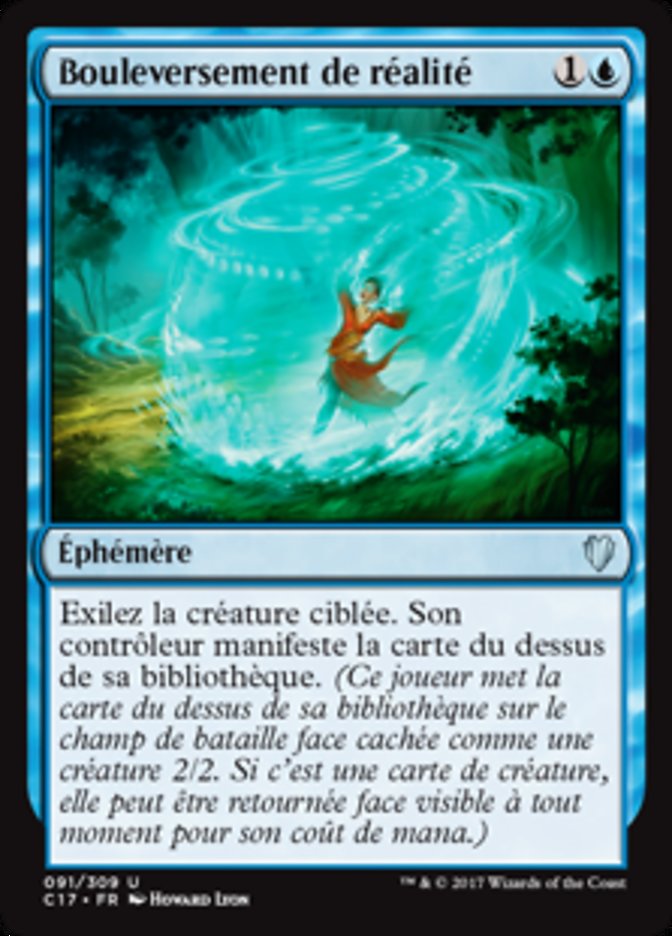 image Bouleversement de réalité
