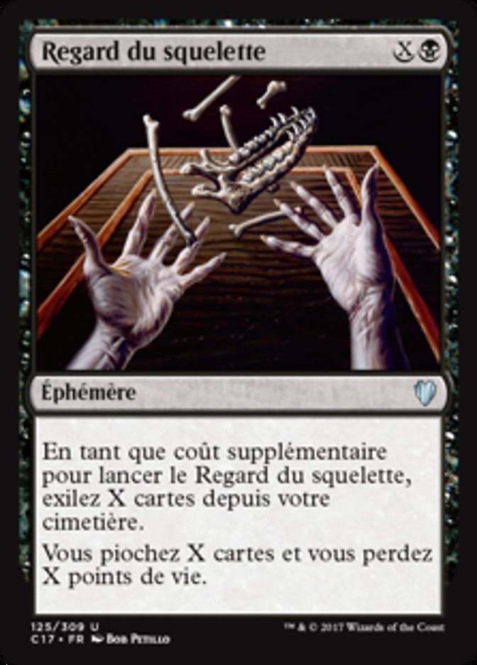 image Regard du squelette