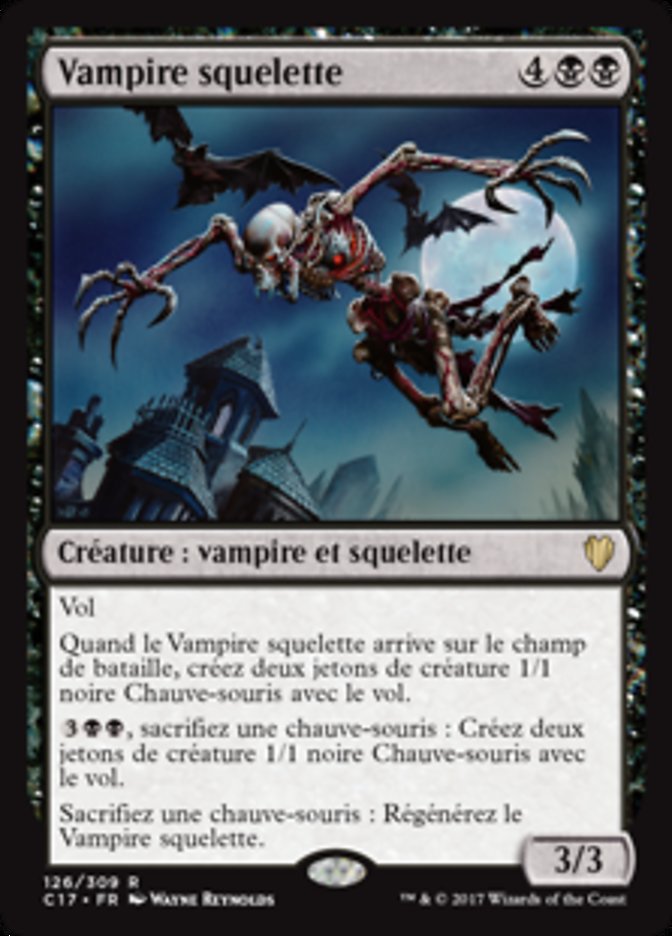 image Vampire squelette