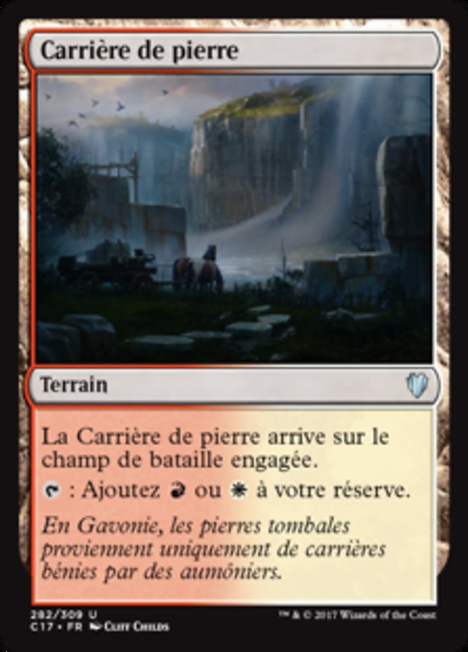image Carrière de pierre