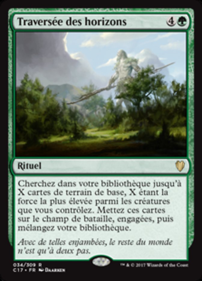 image Traversée des horizons