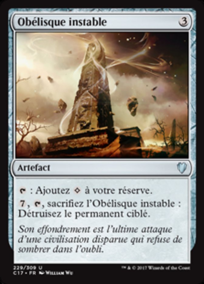 image Obélisque instable