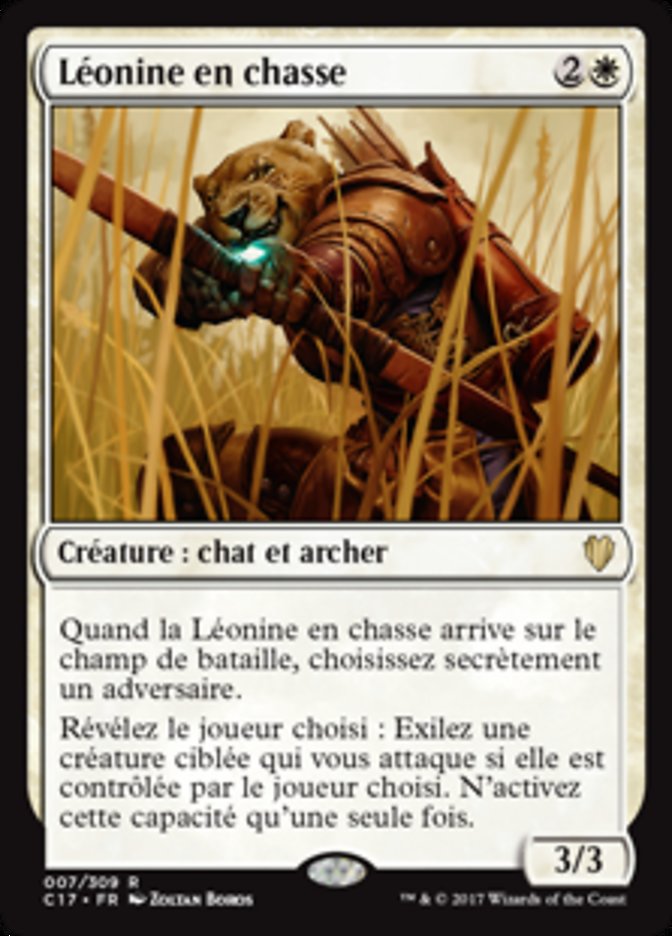 image Léonine en chasse