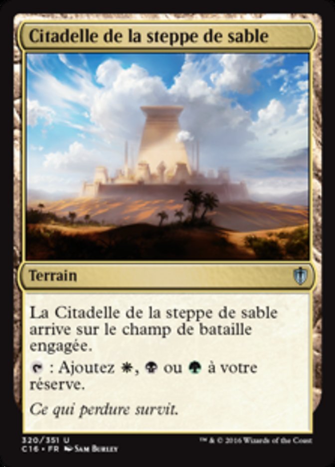 image Citadelle de la steppe de sable