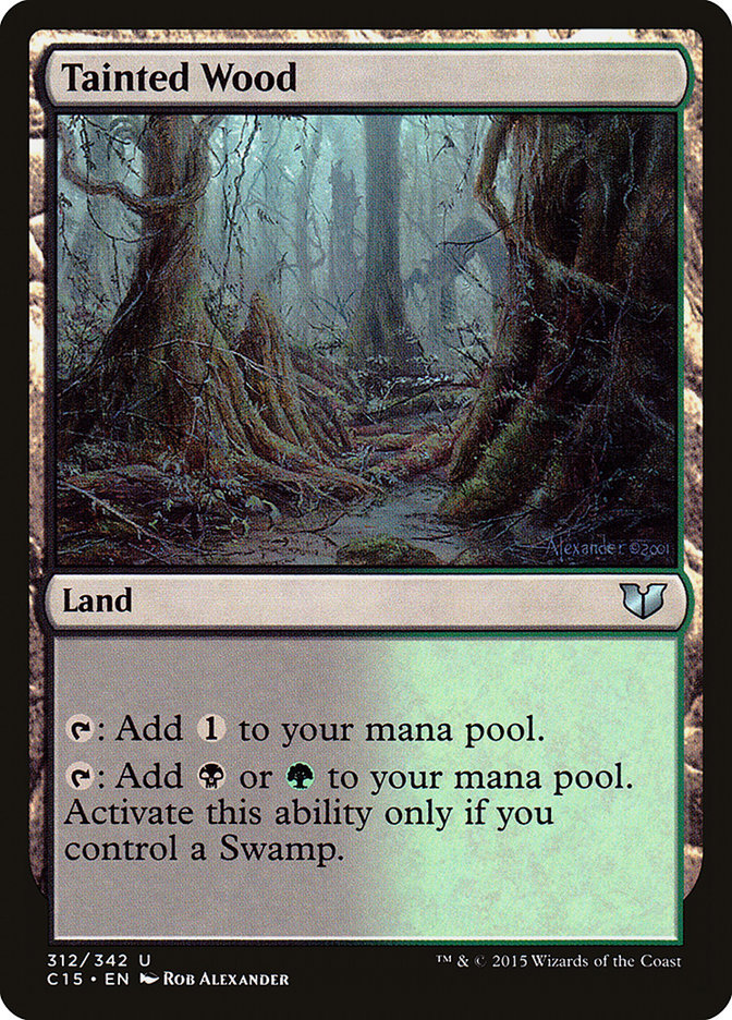image Tainted Wood