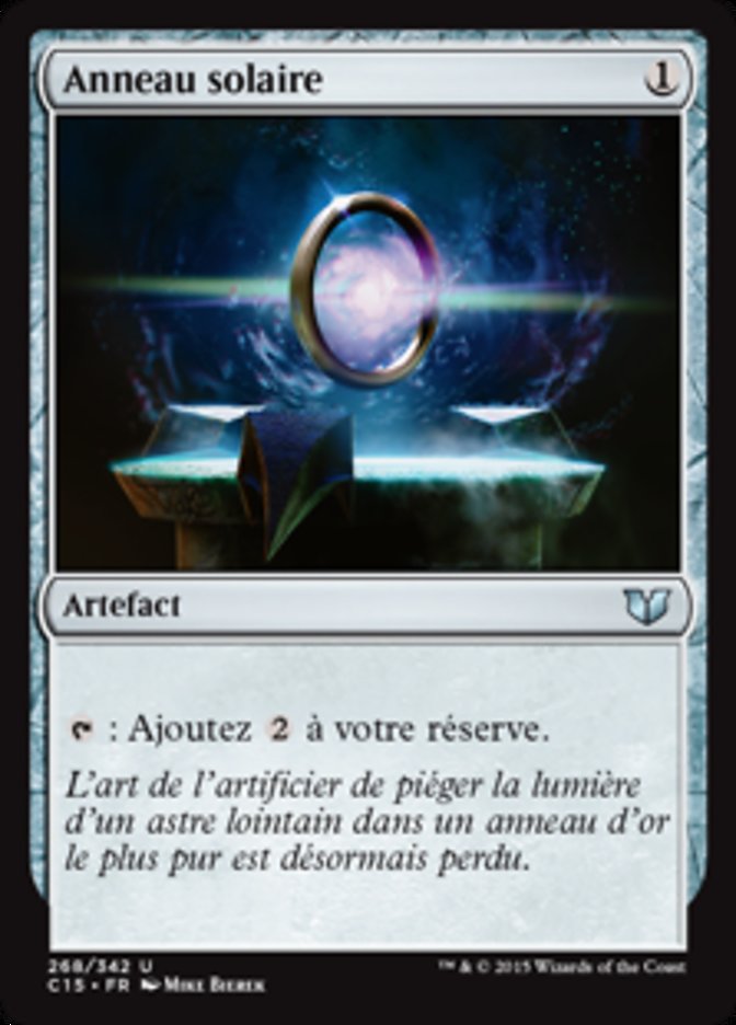 image Anneau solaire