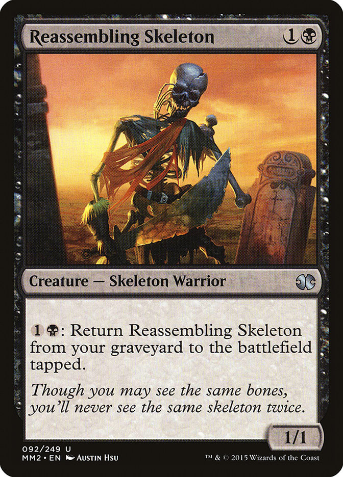 image Reassembling Skeleton