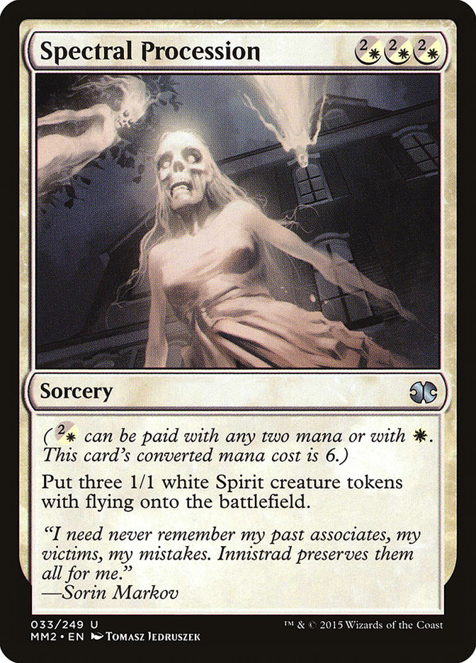 image Spectral Procession