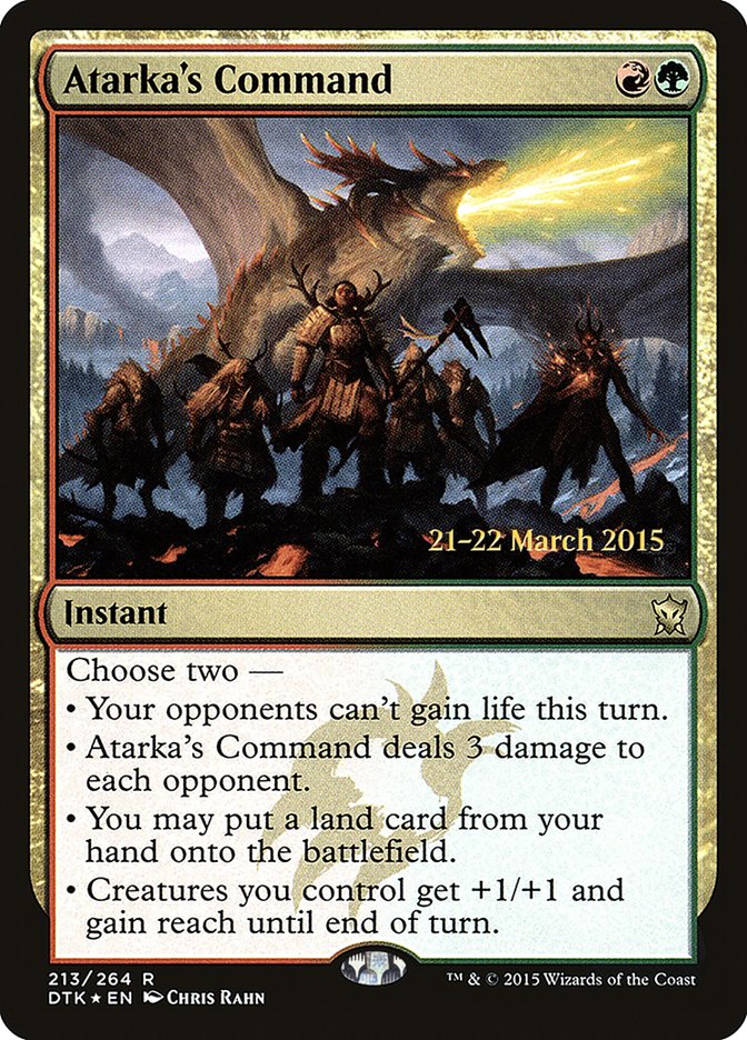 image Atarka's Command