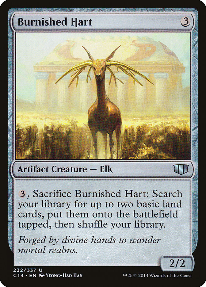 image Burnished Hart