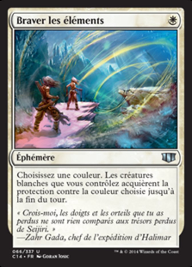 image Braver les éléments