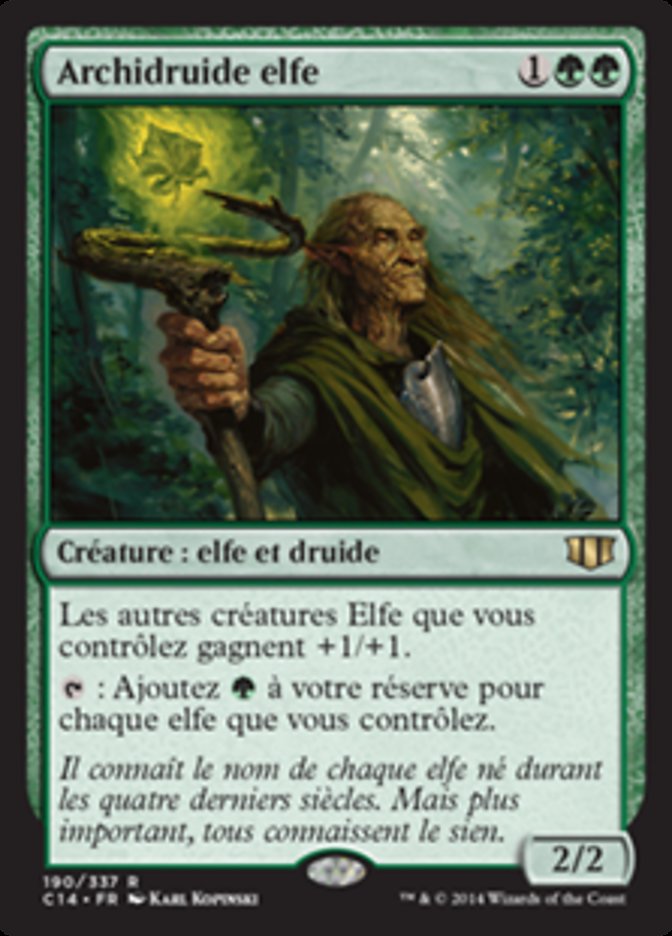 image Archidruide elfe