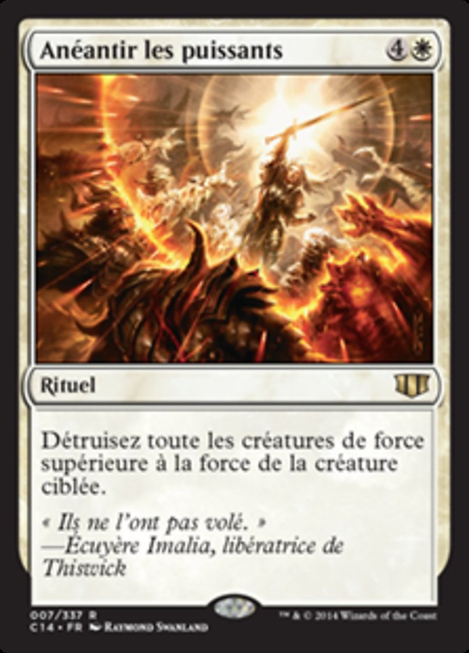 image Anéantir les puissants