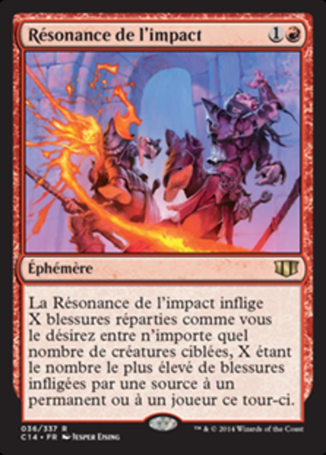 image Résonance de l'impact