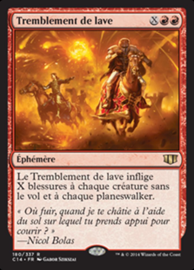 image Tremblement de lave