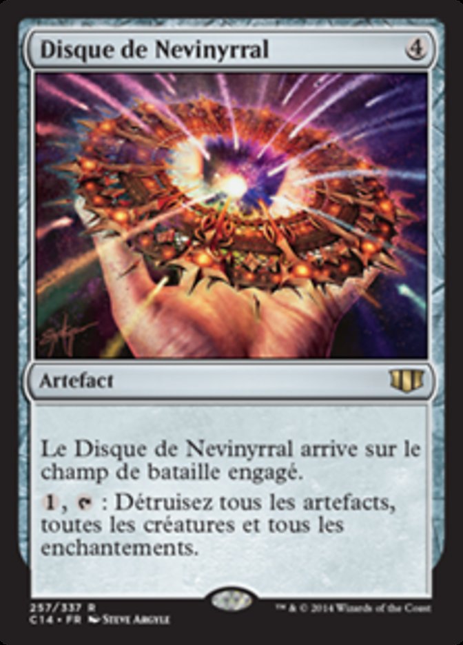 image Disque de Nevinyrral