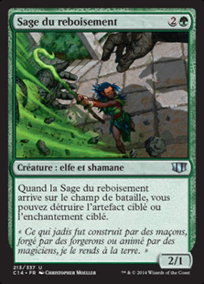 image Sage du reboisement