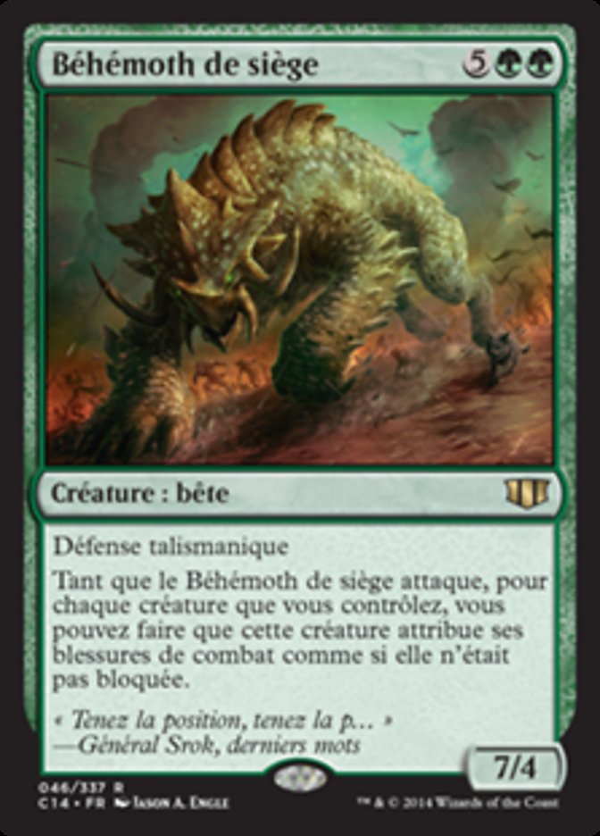 image Béhémoth de siège