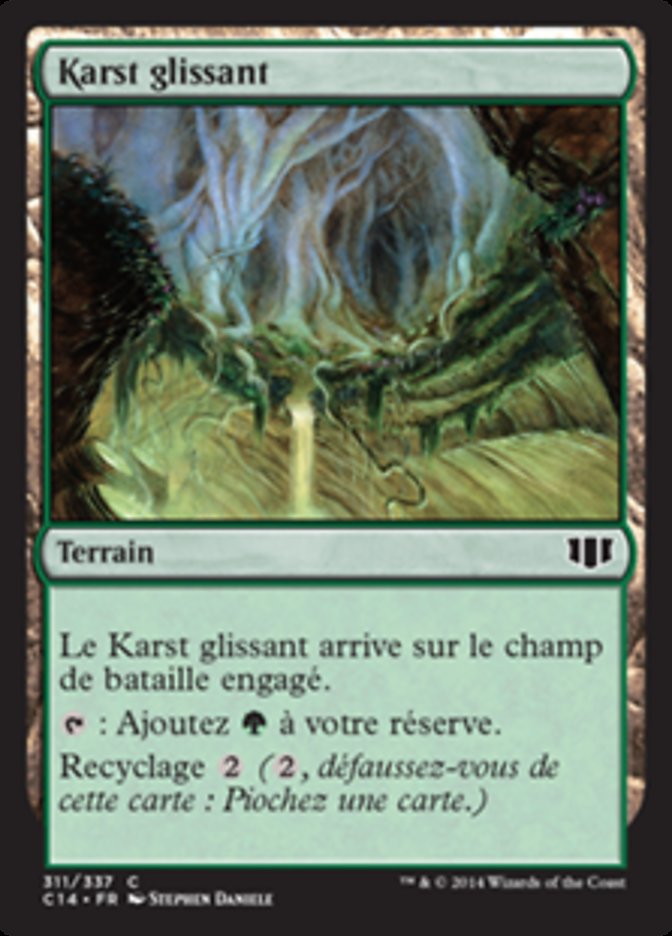 image Karst glissant