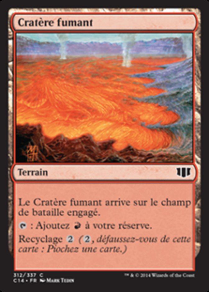 image Cratère fumant