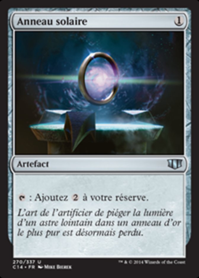 image Anneau solaire