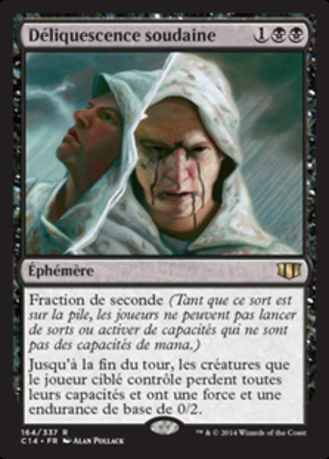 image Déliquescence soudaine