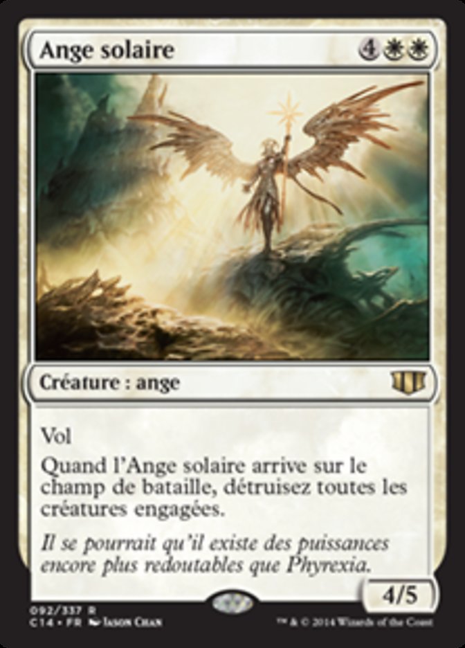 image Ange solaire