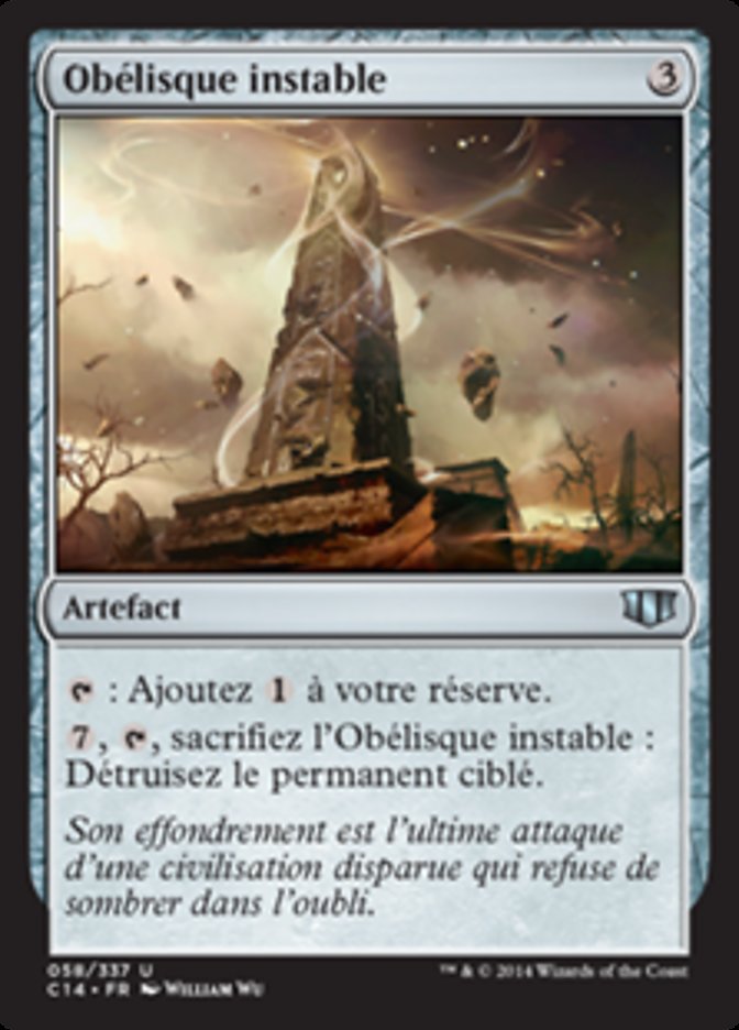 image Obélisque instable