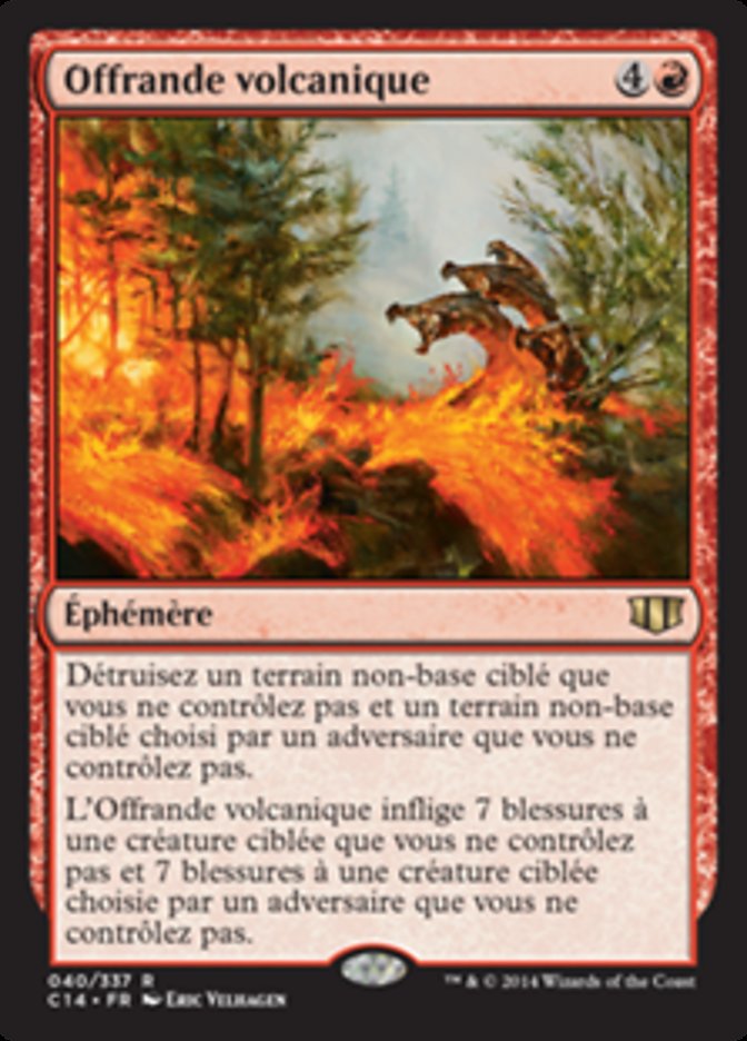 image Offrande volcanique